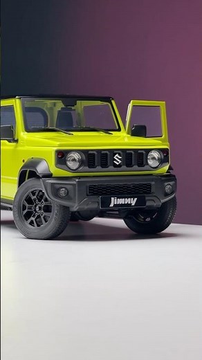 Suzuki Jimny 1/12. Remote control car by FMS Model. Incredible detailed body. All parts openable.