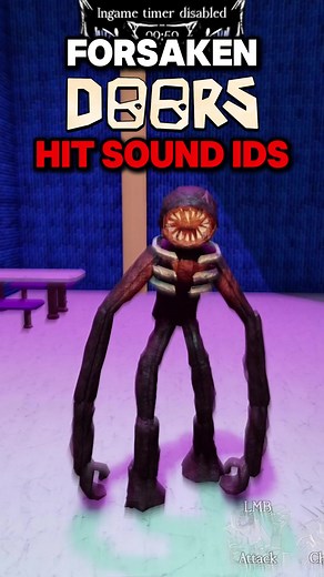 Forsaken Doors Sound IDS #forsaken #robloxforsaken #roblox | doors