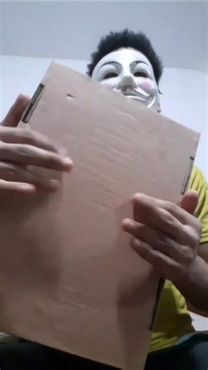 ASMR Tapping on Cardboard for Deep Relaxation (50s) 📦✨