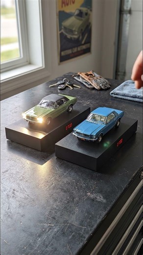 Mustang 1965 V8 Perfect Alarm Clock ⏰