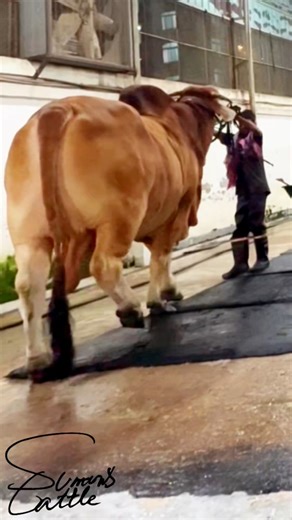 An Exquisite Brahman Cross Bull — Powerful in Weight, Impressive in Structure, and Radiant in Color. A True Example of Excellence! 🌱🐂❤️#BrahmanCross #BullOfTheYear #CattleShowcase #StrongAndGraceful #EliteBull #reels #reelsviral2025 #viral #trend #bulls #cattle #cows #foryoupage #sumonscattle | SUMON’S CATTLE