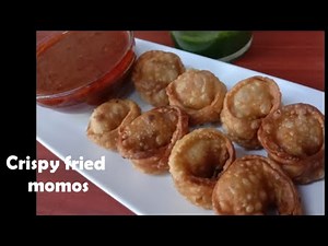Fried momos recipe | Crispy momos recipe | veg fried momos recipe by pallu's simple kitchen