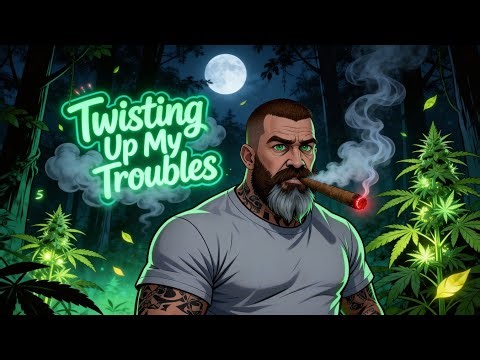 **Twisting Up My Troubles | SlowBurnKush** Emotional 420 Blues Soul Music That Hits Deep**