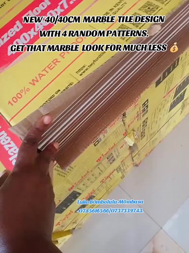 Unique 40cm×40cm Floor Tiles in Various Designs and Colors