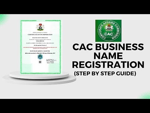 How To Register A Business With CAC by yourself
