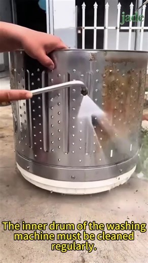 The inner drum of the washing machine must be cleaned regularly #wood #cncmill