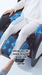Who knew bliss could come in a chair? Meet the Synca Wellness CirC 3, your personal oasis where muscle tension melts away and tranquility reigns. Indulge in soothing massages that enhance your overall well-being. Imagine sinking into pure comfort after a long day—stress and worry slipping away with every gentle touch. Why wait for the weekend? Bring relaxation home today for only $1,999.99! Your journey to better relaxation starts now. 👉 #MassageChair #WellnessJourney #Relaxation #HomeSpa #Self