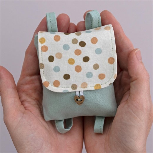 Doll Backpack Pattern for a Studio Seren Stuffed Animal Doll – Make a Mini Backpack / Doll Bag With This Doll Accessory Sewing Pattern - Etsy