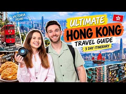 How to Spend 3 Days in Hong Kong 🇭🇰 | What You NEED to See, Eat & Everything You Need to Know