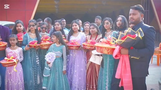 Groom's Grand Entry: Engagement Celebration