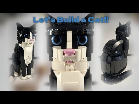 Lego Cat Build