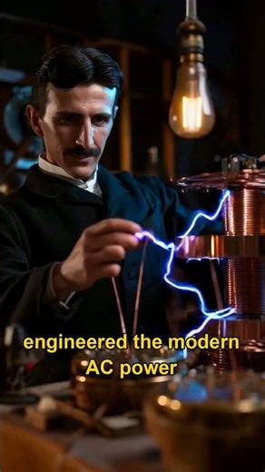 Nikola Tesla ⚡ The Scientist Who Found Order in Electric Motion