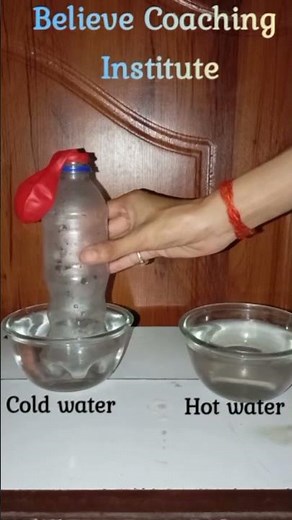 Hot Water vs Cold Water Balloon Experiment 🎈🔥❄️ | Balloon Inflation Science Explained