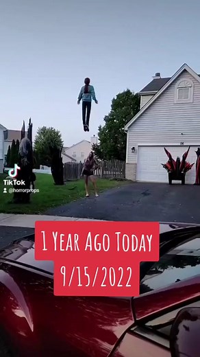 MAX!!!! We cannot believe it has been 1 Full Year Already! Are You Ready For Round 2?! #floatingmax #floatingmaxmayfield #maxmayfield #strangerthingshouse #halloween2023 #horrorprops #strangerthings5 #upsidedown #vecnascurse #netflix #fridays #fnaf #halloweendiy #daveandaubrey @Netflix