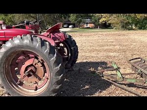 Farmall M and John Deere KBA Disk
