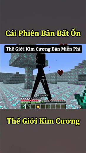 When I Played the Free Diamond World in Minecraft 🤣 #shorts