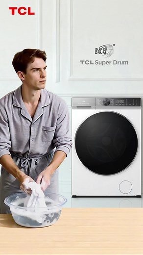 180 reactions · 7 comments | Modern life deserves modern washing Say goodbye to the old way and hello to the new with TCL Super Drum®: ✅ Large Capacity ✅ Quick Washing ✅ Energy-Saving It’s the perfect mix for a perfect clean. And it takes great care of your clothes, too!  TCL Super Drum® — more than just a washing machine, it’s your everyday companion. #TCL #TCLGreen #TheCreativeLife #InspireGreatness #LaundryLife #CleanClothes #SmartHomeTech | TCL | Facebook