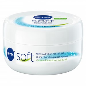 NIVEA Soft Refreshingly Soft Moisturizing Cream with Jojoba Oil, Holiday Gifts, 6.8 oz