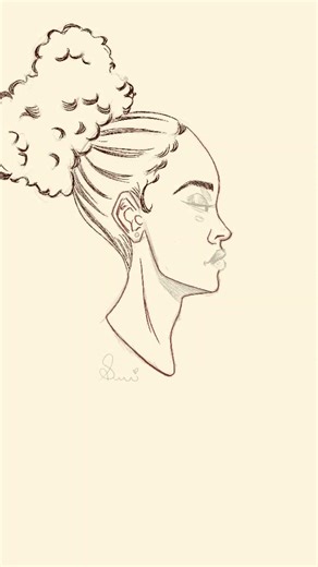 How I Draw a Realistic Woman's Face | Procreate Portrait Timelapse #FemaleDrawing #CharacterDesign