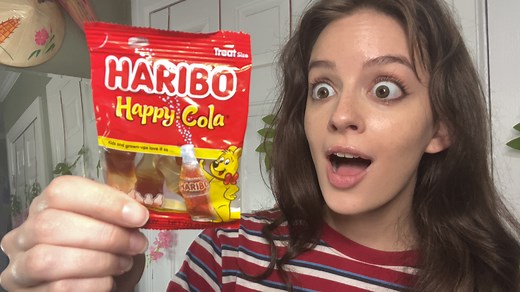 Watch Haribo Happy Cola Gummies!  on Amazon Live