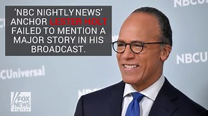 Lester Holt's 'NBC Nightly News' fails to mention inspector general hearing