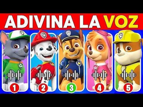 Guess the PAW PATROL Character 🐶🐾 Chase 💙 Rubble 💛 Marshall ❤️ Skye 💗 Guess the Voice 🔊