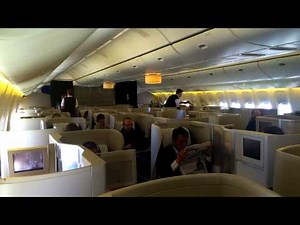 Business Class- Club World on a British Airways Boeing 777-200