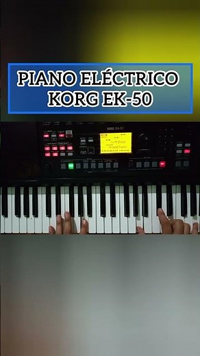 Antes de Tocar tu Korg Ek-50, mira esta configuración. #tecladoskorg #musica #ritmoskorg #korg