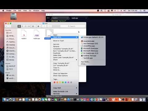 C++ Creating Shared Library on macOS