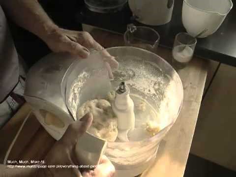 Make Pierogi Dough In A Food Processor - A Traditional Polish Food Cooking Recipe