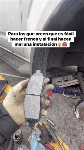 Andy Molina on Instagram: "Se ve fácil hacer brake pads cualquier error puede costarte mucho 👨‍🔧🧰 #fblifestyles #automotriz #parati #fypシ゚ #andy_molina504"