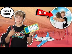 I Traveled 1,000 Miles To Find My BEST FRIEND **EMOTIONAL REUNION**✈️❤️ | Gavin Magnus