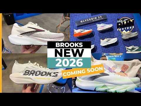 Brooks Preview 2026: Gycerin Flex, Ghost AMP, Glycerin 23 and Hyperion Elite 6