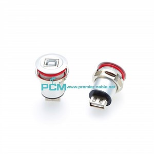 [Hot Item] Metal USB B to USB a Panel Mounting Adapter