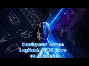 Tutorial de como configurar Mouse Logitech G502 Hero.