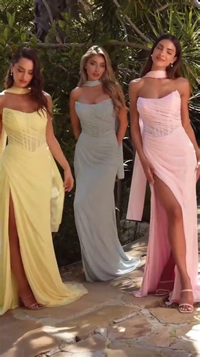 "Step into prom night with a look that speaks for itself