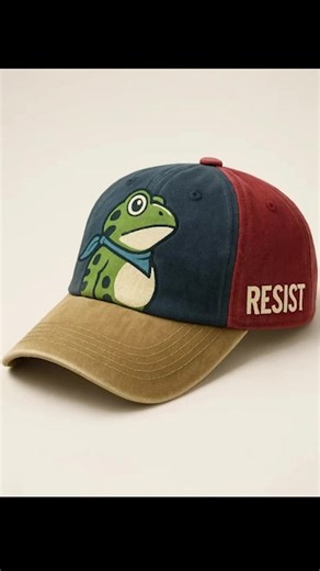 🐸🐸 📢FDT Portland Frog Hat: Stand up and speak out! ✊✊✊ Centered around the Portland frog, a famous symbol of nonviolent resistance, this design embodies the spirit of humorous, peaceful protest. It also conveys a powerful message: Stand up for justice and freedom. 📢 Don't wait until it's too late! This hat is perfect for any occasion: it reflects your personality and helps you clearly express your stance in your everyday wear. With just one hat, you can easily: Stand out and be inspired by t