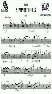 Semper Fidelis March by John Philip Sousa (Euphonium)