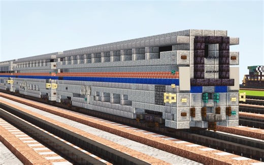 我的世界Amtrak Superliner I 车厢教程
