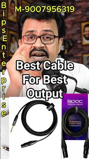 Best Singing Output and Recording के लिए Best XLR Cable | Best TRS Cable |Aux Cable #cable