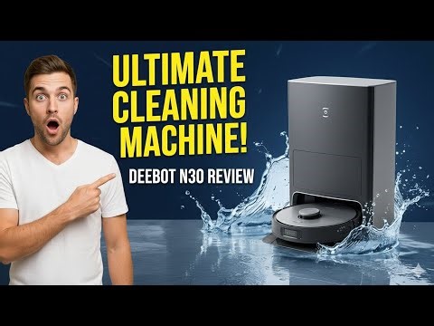 Deebot N30 omni pro Ecovacs robot floor cleaner