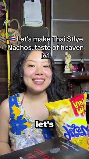 Thai Style Nachos.. Easy to make #asia #southeastasia #food #review @Tawan Thailand