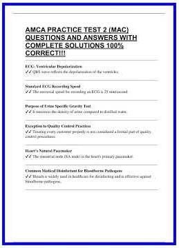 AMCA PRACTICE TEST 2 MAC QUESTIONS AND ANSWERS WITH COMPLETE SOLUTIONS 100 CORRECT 636x882