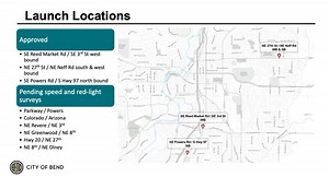 Red-light and speed enforcement cameras are coming soon to three Bend intersections; here's where and when