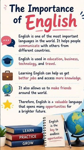 The importance of English #flow English