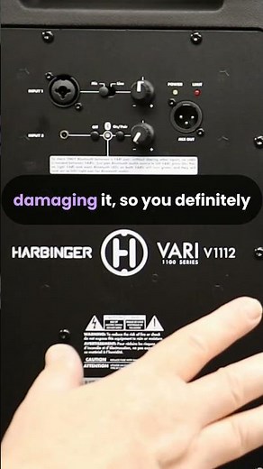 This Is How You DESTROY Your Speaker Harbinger V1112 #livesound #speakershopping #djspeaker