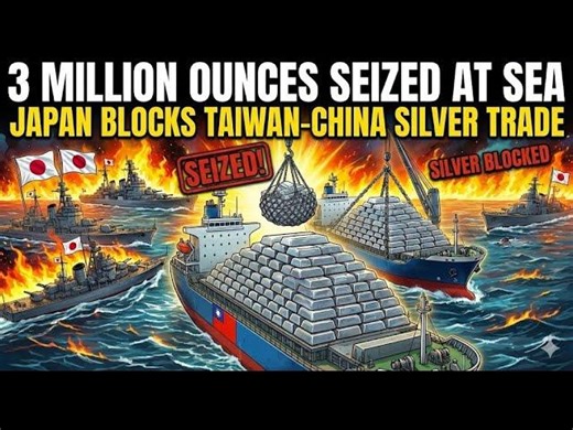 JAPAN SEIZES TAIWAN SILVER SHIPMENT | Security Threat | John Liang LJH Capital Private Limited
