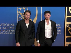 Conner Floyd and Robert Scott Wilson 2025 Daytime Emmy Awards Red Carpet