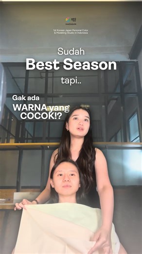 1st Korean Personal Color & Modeling Studio 🇰🇷🇯🇵🇲🇨 on Instagram: "Best season ada, tapi bukan berarti semua warnanya langsung cocok Personal color itu soal harmony, bukan sekadar kategori. Pernah ngerasain juga? 👀 #personalcolor #personalcolorjakarta #personalcolorjakarta #personalcolormedan #personalcoloranalysis"