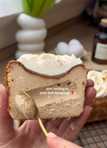 Delicious Biscoff Burnt Basque Cheesecake Recipe